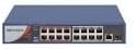 HIKVISION 16 Port Fast Ethernet Unmanaged POE Switch DS-3E0318P-E/M(B) Compatibility with JK Vision BNC