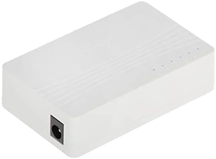 HIKVISION DS-3E0105D-E 10/100 Mbps Ethernet Switch, Provides 5 × 10/100 Mbps Ethernet Ports, Support MAC Address Auto-learning & Aging, Suitable for Home, School, Dormitory, Office