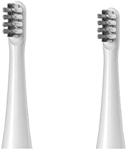 Bomidi T501 Electric Toothbrush Replacement Heads 1Pack(2pcs Brush Heads) - White