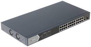 HIKVISION 24 Port Gigabit Unmanaged POE Switch DS-3E0526P-E/M Compitale with JK Visionn BNC