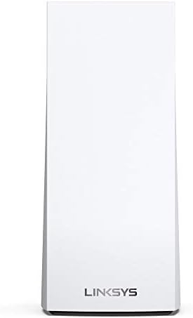 Linksys Velop MX5300 Tri-Band Whole Home Mesh WiFi 6 System (AX5300) WiFi Router, Extender & Booster up to 3000 sq ft, 4x Faster Speed for 50+ Devices with MU-MIMO & Parental Controls - 1 Pack, White