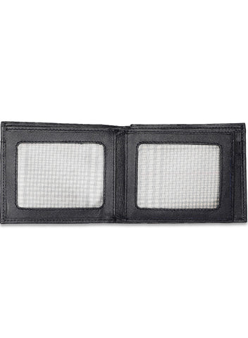Inahom Inahom Bi-Fold Organised Wallet Flat Nappa Genuine and Smooth Leather Upper IM2021XDA0002-400-Navy Blue