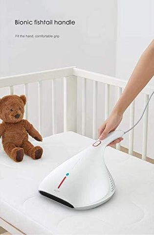 Deerma Handheld Electric Anti-Dust Mites Remover Instrument Uv-C Vacuum Cleaner 13 Kpa Strong Suction Cleaning Machine"Min 1 year manufacturer warranty"