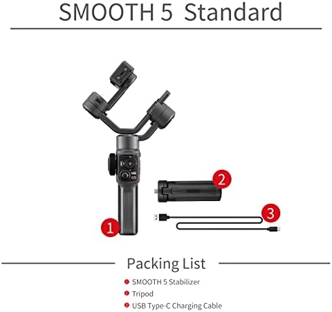 Zhiyun Smooth 5 Gimbal Stabilizer for Smartphone