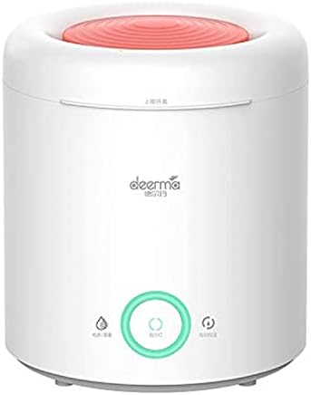 Deerma F301 Portable Humidifier (2.5L) with Corrosion Resistant PP Material 360 Rotating Smart Humidifier White