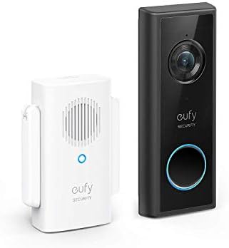 eufy Security Wi-Fi Video Doorbell Kit, 1080p-Grade Resolution, 120-day Battery, No Monthly Fees, Human Detection, 2-Way Audio, Free Wireless Chime (Requires Micro-SD Card)