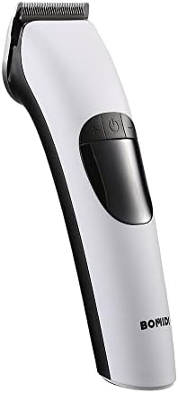 Bomidi L1 Electric Hair Clipper LCD Display Rechareable Razor Trimmer 7000rpm Adjustable Speed Shaver Type-C Charging - White