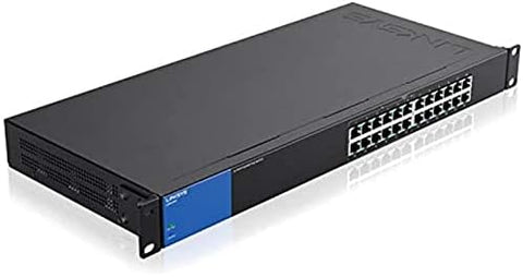 Linksys Lgs124p 24 Port Rackmount Business Gigabit Poe Switch