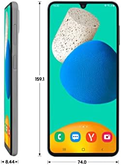 Samsung Galaxy M32 SIM free Smartphone 6.4 Inch Android Mobile Phone 6GB RAM 128GB Memory White [UK Version]