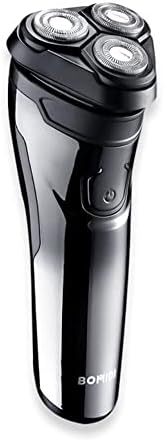 Bomidi M3 Electric Shaver 3D Roating Razors Beard Trimmer 600mAh Long Battery USB Type-C Rechargeable Hair Shaver For Men - Black