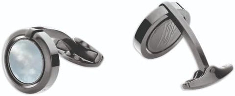 Cerruti 1881 Voltear Malachite Gemstone Cufflink