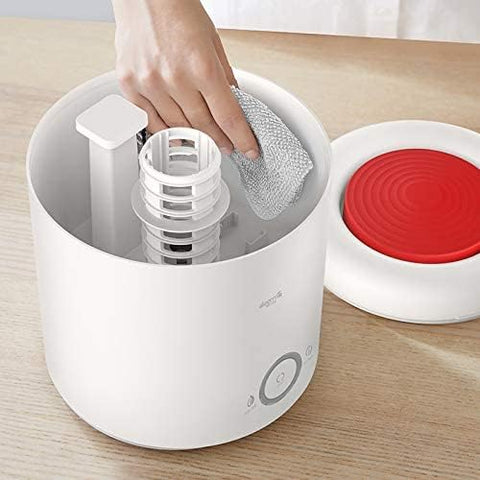 Deerma F301 Portable Humidifier (2.5L) with Corrosion Resistant PP Material 360 Rotating Smart Humidifier White