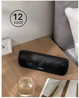 Soundcore Motion+ Bluetooth Speaker with Hi-Res 30W Audio, BassUp, Extended Bass and Treble, Wireless HIFI Portable Speaker with App, Customizable EQ, 12-Hour Playtime, IPX7 Waterproof, and USB-C