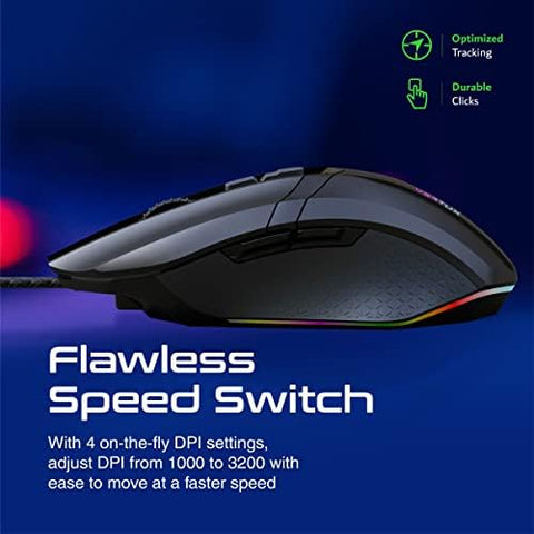Vertux, Combo Pack 4-in-1 Gaming Backlit Anti-Ghosting Keyboard, Gaming Mouse 3600 dpi, RGB Mat, Headphones with Microphone, VertuKit