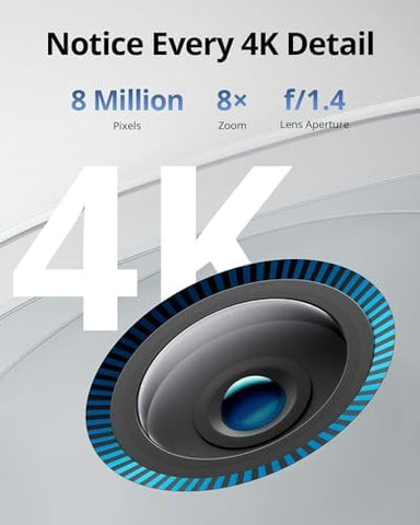 eufy Security eufyCam 3 4-Cam Kit, Security Camera Outdoor Wireless, 4K Camera with Integrated Solar Panel, Forever Power, Face Recognition AI, Expandable Local Storage, Spotlight, No Monthly Fee