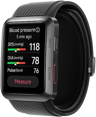 HUAWEI WATCH D Smartwatch, Tracker with Blood Pressure, Heart Rate, Sleep & SpO2 Monitor, 24/7 Stress monitoring, Skin Detection, 70+ Workout Modes, Health Community, 7 Days Battery Life