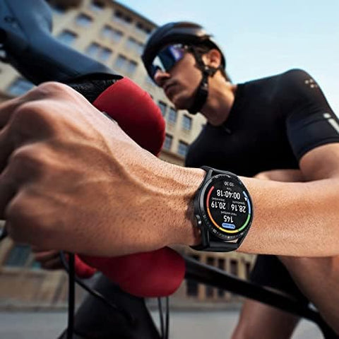 HUAWEI WATCH GT 3 46 mm Smartwatch, Durable Battery Life, All-Day SpO2 Monitoring,Bluetooth Calling, Black