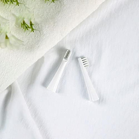 Bomidi T501 Electric Toothbrush Replacement Heads 1Pack(2pcs Brush Heads) - White