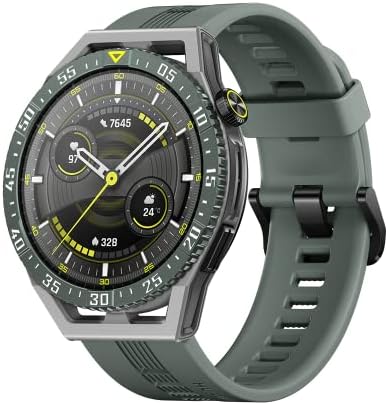 HUAWEI WATCH GT 3 SE Smartwatch, Sleek and Stylish, Science-based Workouts, Sleep Health Monitoring, Two-Week Battery Life, Diverse Face Designs, Compatible with Android & iOS, Green, large
