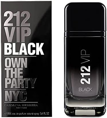 212 VIP Black by Carolina Herrera - perfume for men - Eau de Parfum, 100ml