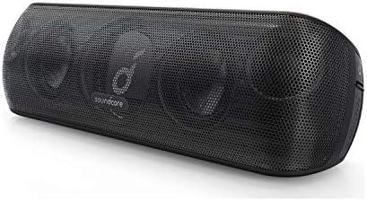 Soundcore Motion+ Bluetooth Speaker with Hi-Res 30W Audio, BassUp, Extended Bass and Treble, Wireless HIFI Portable Speaker with App, Customizable EQ, 12-Hour Playtime, IPX7 Waterproof, and USB-C