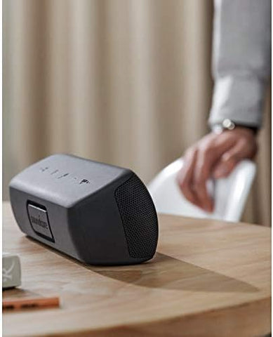 Soundcore Motion+ Bluetooth Speaker with Hi-Res 30W Audio, BassUp, Extended Bass and Treble, Wireless HIFI Portable Speaker with App, Customizable EQ, 12-Hour Playtime, IPX7 Waterproof, and USB-C