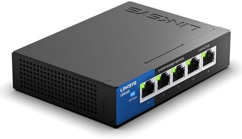 Linksys LGS105 5-Port Business Desktop Gigabit Ethernet Switch