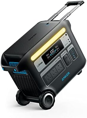 Anker SOLIX F2000 Portable Power Station, PowerHouse 767, 2400W Solar Generator, GaNPrime Battery Generators for Home Use, LiFePO4 Power Station for Outdoor Camping, and RVs (Solar Panel Optional)