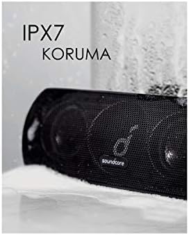 Soundcore Motion+ Bluetooth Speaker with Hi-Res 30W Audio, BassUp, Extended Bass and Treble, Wireless HIFI Portable Speaker with App, Customizable EQ, 12-Hour Playtime, IPX7 Waterproof, and USB-C