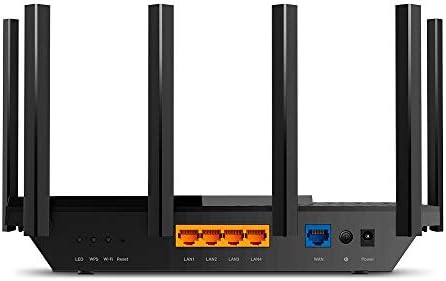 TPLink Archer AX72 wireless router Gigabit Ethernet Dualband (2.4 GHz 5 GHz) Black