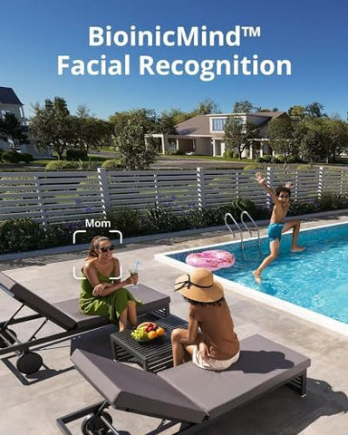 eufy Security eufyCam 3 4-Cam Kit, Security Camera Outdoor Wireless, 4K Camera with Integrated Solar Panel, Forever Power, Face Recognition AI, Expandable Local Storage, Spotlight, No Monthly Fee