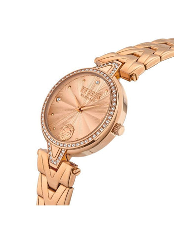 Versus Versace Watch For Women - Rose Gold-Tone - 26.5MM