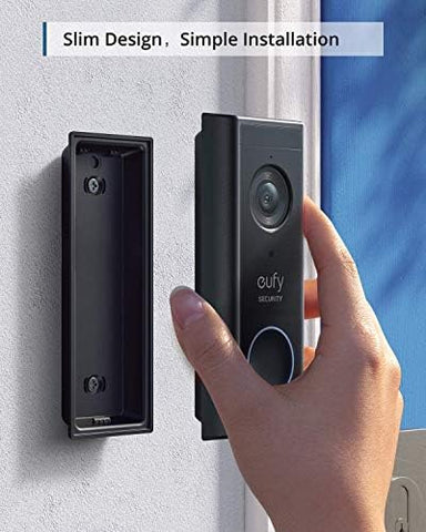 eufy Security Wi-Fi Video Doorbell Kit, 1080p-Grade Resolution, 120-day Battery, No Monthly Fees, Human Detection, 2-Way Audio, Free Wireless Chime (Requires Micro-SD Card)
