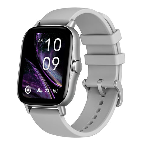Amazfit GTS 2 Smartwatch with Alexa Built-In, 1.65" AMOLED Display, Built-In GPS, 3GB Music Storage,  Bluetooth Phone Calls, 12 Sports Modes, Grey