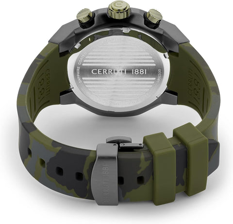 Cerruti 1881 Lucardo Round Analog Wrist Watch For Men - 55.6 mm