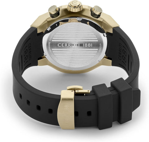 Cerruti 1881 Lucardo Round Analog Wrist Watch For Men - 55.6 mm