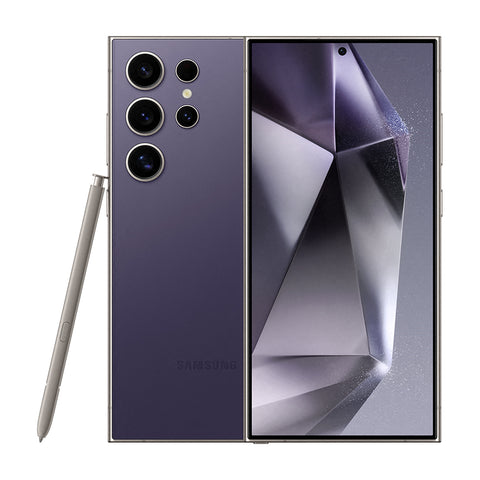 SAMSUNG Galaxy S24 Ultra, AI Phone,512GB Storage, Titanium Violet, 12GB RAM, Android Smartphone, 200MP Camera, S Pen, Long Battery Life (UAE Version)