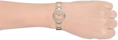Fossil Womens Quartz Watch, Analog Display and Stainless Steel Strap