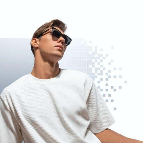 Soundcore by Anker, Soundcore Frames Landmark Bluetooth Audio Smart Glasses, Interchangeable Frames, Open Ear Surround Sound with 4 Speakers, Polarized Lenses, 2 Mics, Clear Calls, Voice Control