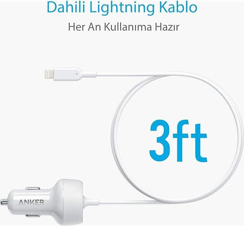 Anker PowerDrive 2 Elite   2-Port Car Charger