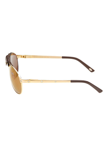 Maxima Men's UV Protection Aviator Sunglasses - Lens Size: 58 mm MX0013-C4