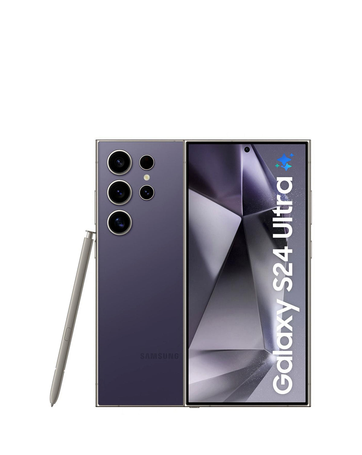 SAMSUNG Galaxy S24 Ultra, AI Phone,512GB Storage, Titanium Violet, 12GB RAM, Android Smartphone, 200MP Camera, S Pen, Long Battery Life (UAE Version)