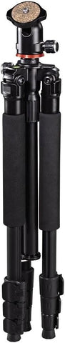Hama 4290 Traveller 117 Ball Tripod, Black