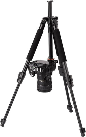 Hama 4290 Traveller 117 Ball Tripod, Black