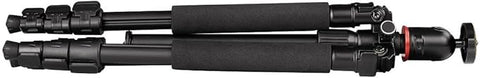 Hama 4290 Traveller 117 Ball Tripod, Black